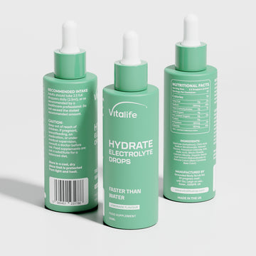 VITALIFE Electrolyte Drops – Lemonade Flavor
